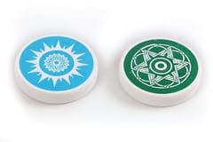 KD Carrom Board Striker Indoor Game Striker Accessories Set Of 2 Used In National & International Carrom Tournament (Super)