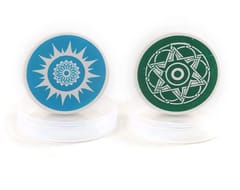 KD Carrom Board Striker Indoor Game Striker Accessories Set Of 2 Used In National & International Carrom Tournament (Super)