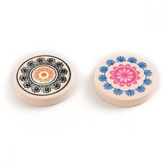 KD Carrom Board Striker Indoor Game Striker Accessories Set Of 2 Used In National & International Carrom Tournament (Royal)