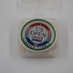 Synco US Open Carrom Striker Professional 15g With Special Case, Assorted Color