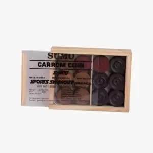 Synco Sumo Carrom Coins With Special Wood Box