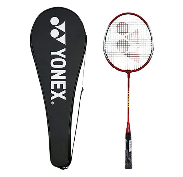 Yonex GR 303 Aluminium Blend Badminton Racquet with Full Cover Red