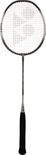 Yonex ZR 100 Light Aluminium Badminton Racquet with Full Cover | Made in India Dark Char - coal