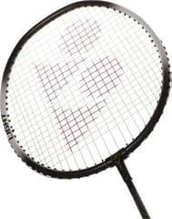Yonex ZR 100 Light Aluminium Badminton Racquet with Full Cover | Made in India Dark Char - coal