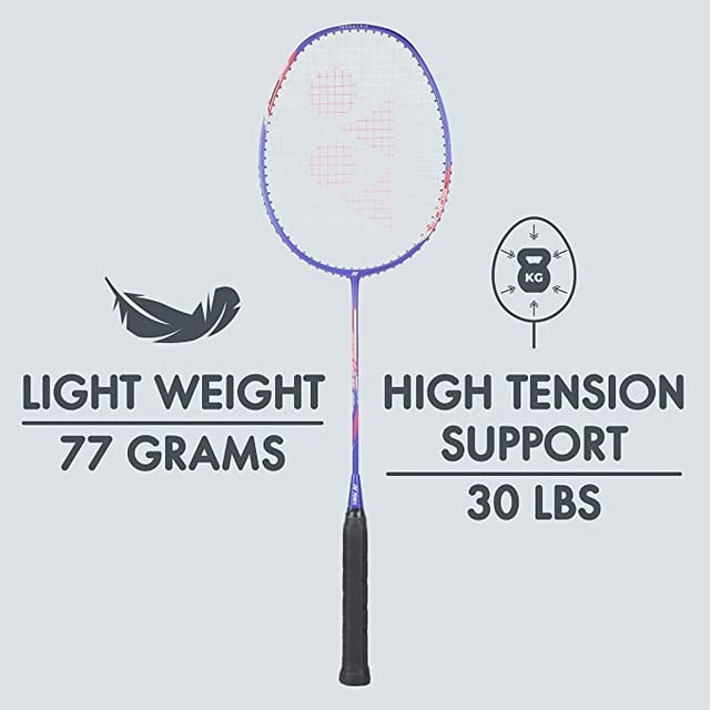 YONEX Badminton Racquet Voltric Lite 25i (G4, 77 Grams, 30 lbs Tension)