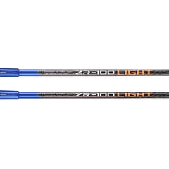 Yonex ZR 100 Light Aluminium Badminton Racquet Pack of 2 with Full Cover | Made in India Blue