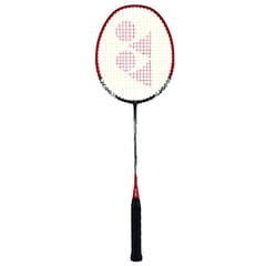 YONEX Nanoray 6000I G4-U Aluminum Badminton Racquet with Full Cover (Red) & Yonex Mavis 10 Nylon Shuttlecock, Yellow, Pack of 6 | Made in Japan (Green Cap) Red Green Ca