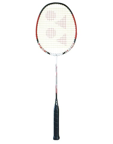 YONEX नॅनोरे 7000 ग्रेफाइट बॅडमिंटन रॅकेट पांढरा/लाल/काळा