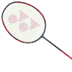 Yonex Aracsaber 11 పూర్తి కవర్‌తో గ్రేయిష్ పెర్ల్ గ్రాఫైట్ ఫ్రేమ్ బ్యాడ్మింటన్ రాకెట్ ఆడండి