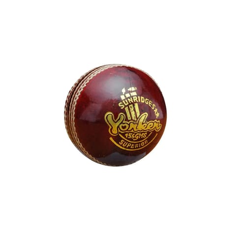 एसएस यॉर्कर क्रिकेट बॉल, लाल - 1 पीसी