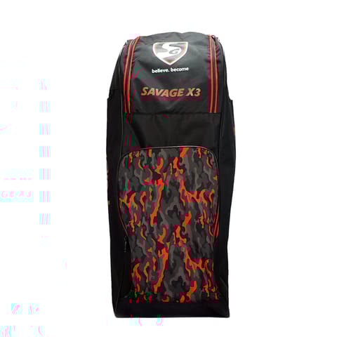 SG Savage X3 Plus Duffle Cricket Kitbag, Large