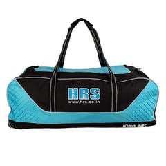 HRS ٹرالی اسٹائل کرکٹ ٹیم کٹ بیگ کنگ پی اے سی جس میں پہیے، نیلے/سیاہ ہیں۔