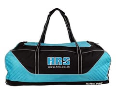 HRS ٹرالی اسٹائل کرکٹ ٹیم کٹ بیگ کنگ پی اے سی جس میں پہیے، نیلے/سیاہ ہیں۔