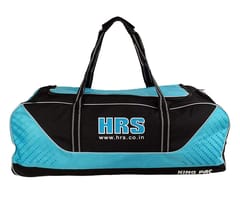 HRS Trolly Style Cricket Team Kitbag King Pac with Wheels, Blue/Black