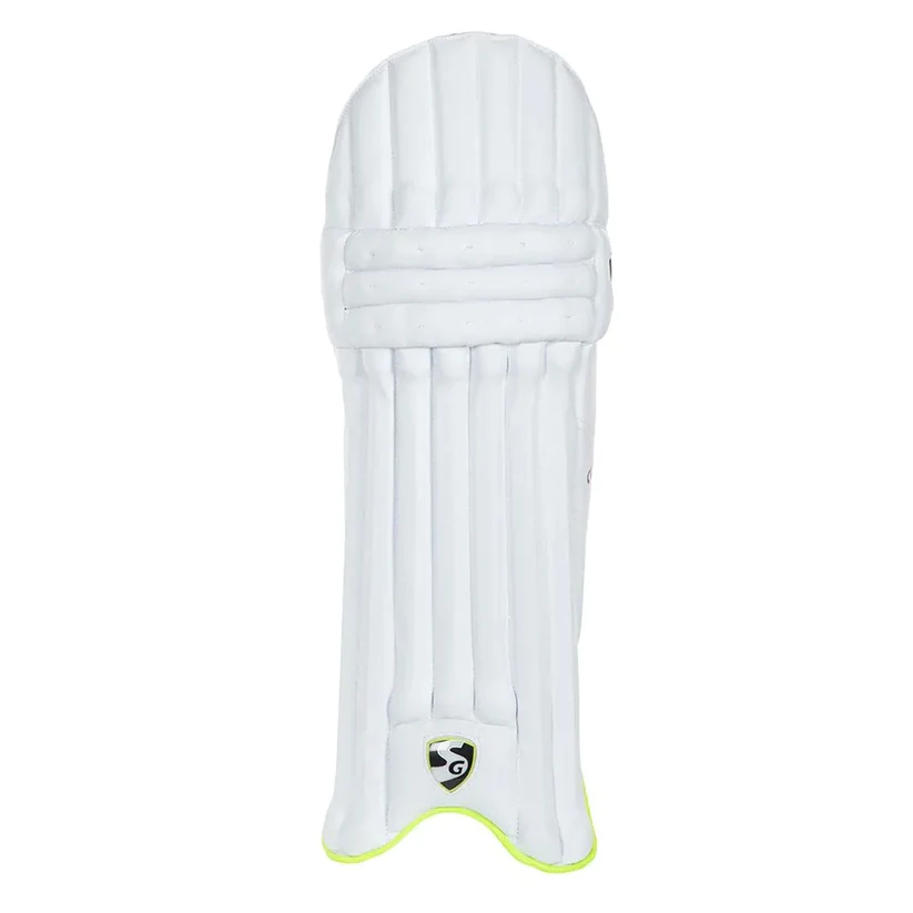 SG Club Left Hand Batting Legguard, White
