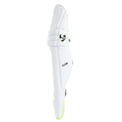 SG Club Left Hand Batting Legguard, White