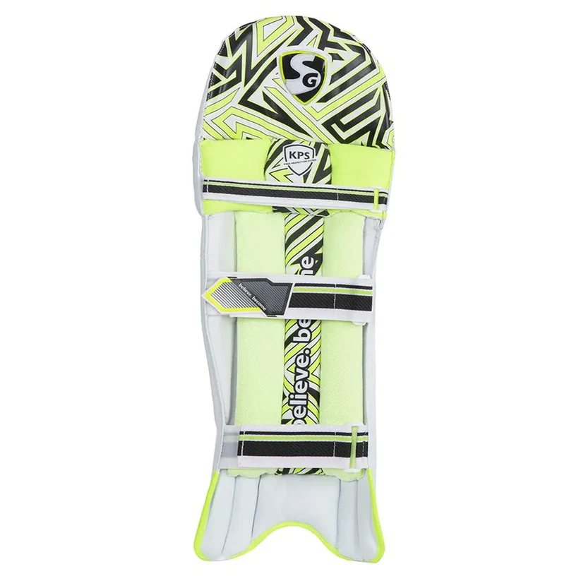 SG Club Left Hand Batting Legguard, White