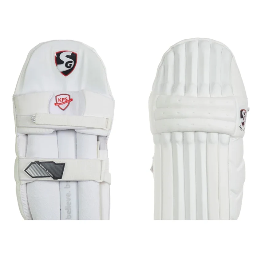 SG Test White LH Batting Legguards ,White