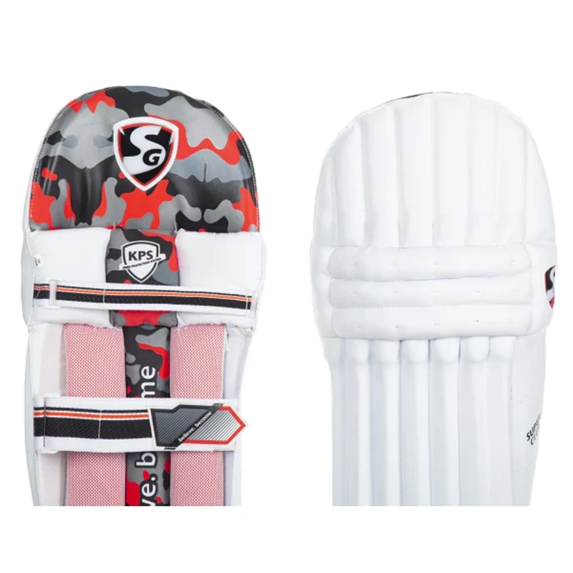 SG Super Club LH Batting Legguard , White