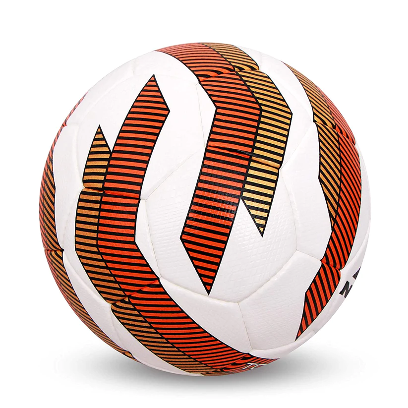 Nivia Torrido Football, White/Orange - Size 5