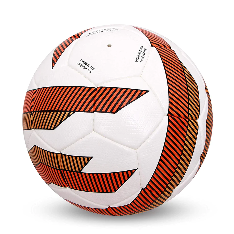 Nivia Torrido Football, White/Orange - Size 5