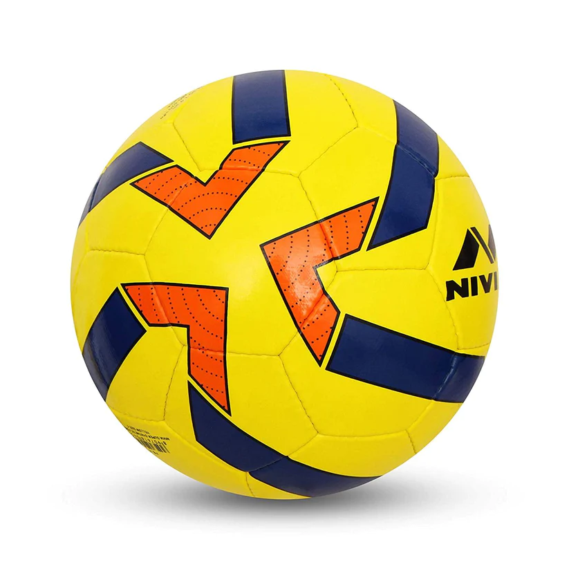 Nivia Super Synthetic PU Football (Size: 5, Color : Yellow)