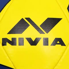 Nivia Super Synthetic PU Football (Size: 5, Color : Yellow)