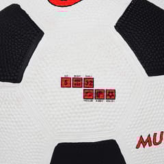 Cosco 14013 Mundial Foot Ball, Size 5 (White/Black)