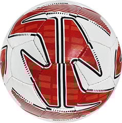 Cosco Permalast Football, Size 5 - White/Red