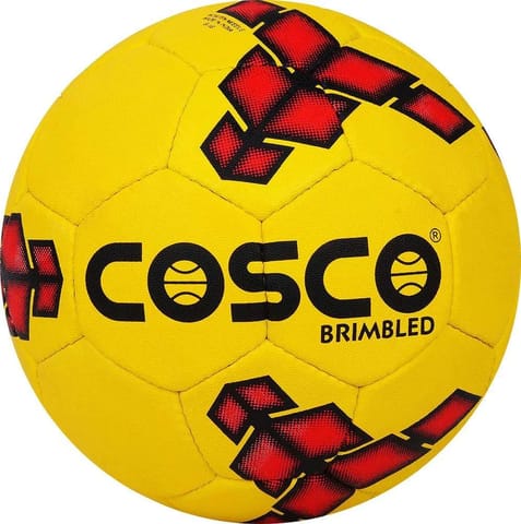 Cosco Brimbled Foot Ball - Size 5, Yellow
