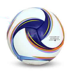 Nivia Ripple Beach Football, Size 5 (White/Blue)