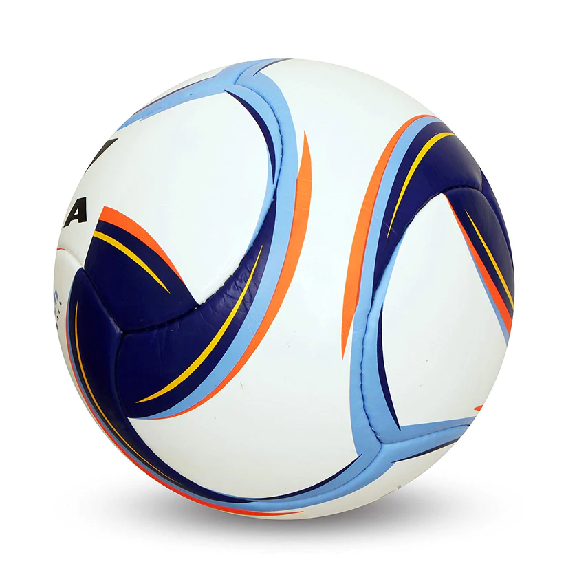 Nivia Ripple Beach Football, Size 5 (White/Blue)