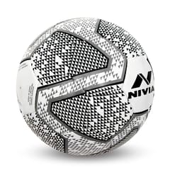 Nivia Black & White Football - Size 5