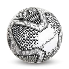 Nivia Black & White Football - Size 5