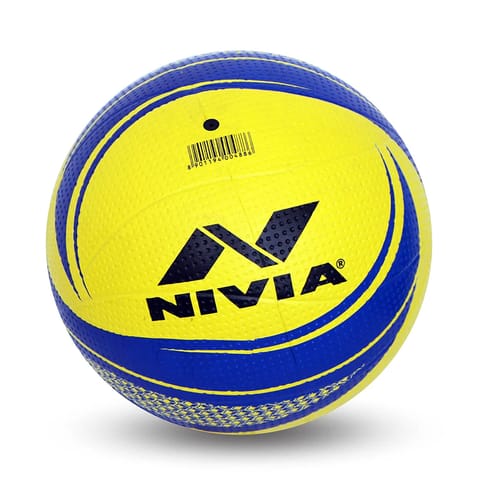निव्हिया क्रेटर्स व्हॉलीबॉल, पिवळा/निळा - आकार ४