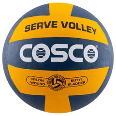 Cosco Serve Volleyball , Yellow/Blue - Size 4