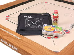 KD Sports Golden Carrom Board Bulldog Antique Indoor Board Game کیرم فیڈریشن آف انڈیا اور مہاراشٹرا کیرم ایسوسی ایشن نے منظوری دی