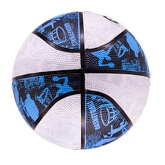कॉस्को स्ट्रीट बास्केटबॉल, आकार 5 (नीला/काला/सफ़ेद)