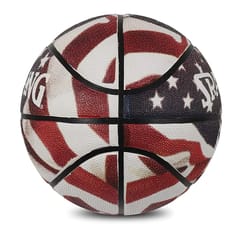 Spalding Star & Strips Basketball ,Multi color, Size 7