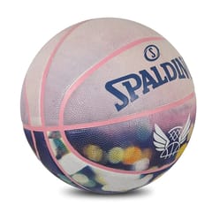 Spalding Night Fall Basketball ,Multi color - Size 7