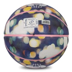 Spalding Night Fall Basketball ,Multi color - Size 7