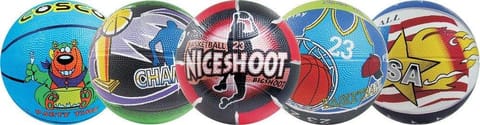 Cosco Basket Balls Multi-Graphics, Size 3 (Assorted)