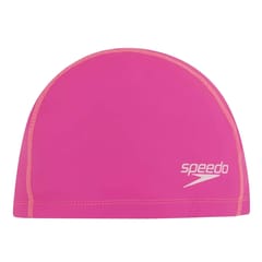 स्पीडो पेस स्विमिंग कैप, फ़्री साइज़ (गुलाबी)