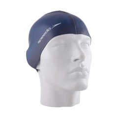 Speedo Silicon Flat Swimcap (Navy)