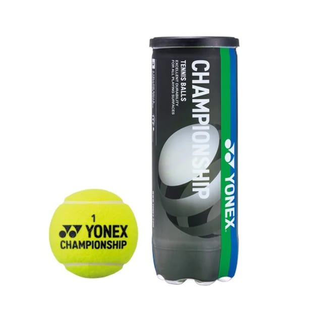 Yonex চ্যাম্পিয়নশিপ (TB-CS3 EX) টেনিস বল, 1 ক্যান - হলুদ