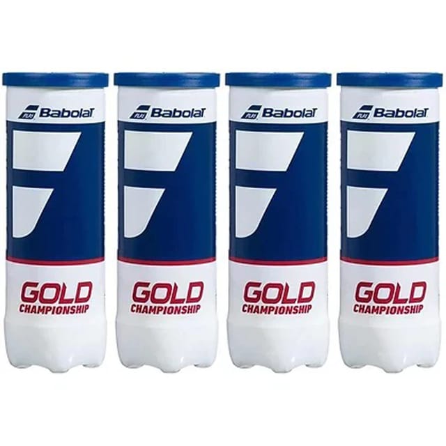 Babolat Gold Championship X3 Tennis Ball - 4 Can