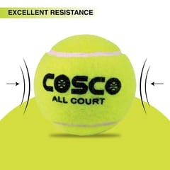 कॉस्को ऑल कोर्ट टेनिस बॉल, 3 का पैक