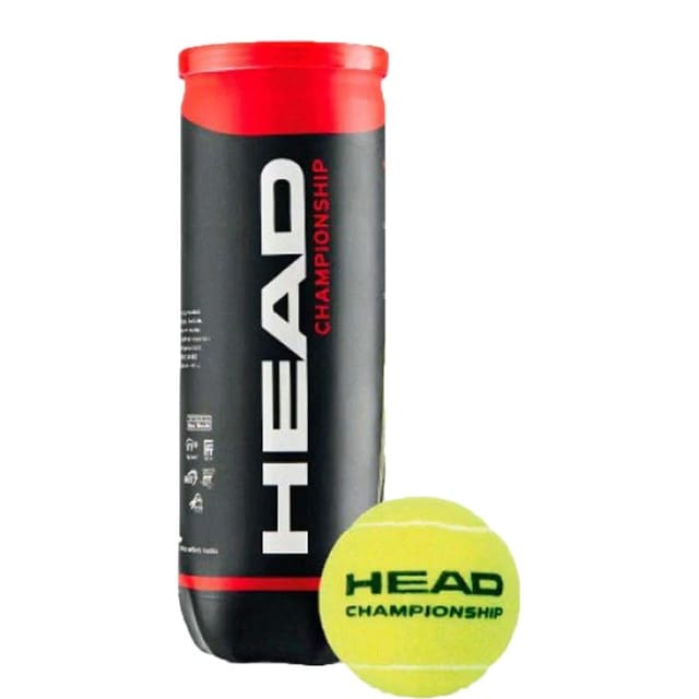 Head Championship Tennis Balls (Pack of 3)