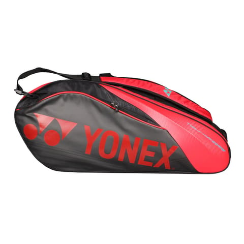 Yonex Pro 9 રેકેટ બેગ (BAG9629EX) - કાળો/લાલ