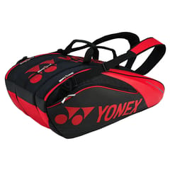 योनेक्स प्रो 9 रैकेट बैग (BAG9629EX) - काला/लाल